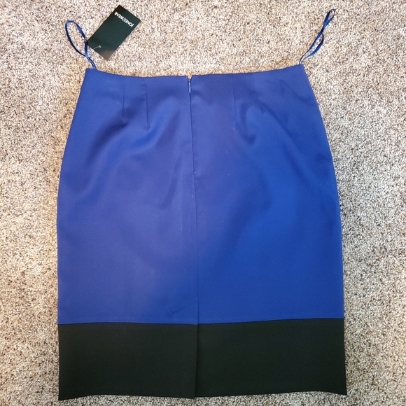 ❌️SOLD❌️ BRAND NEW Jones Wear Blue/Black Pencil Skirt-Size 6 - Picture 2 of 8